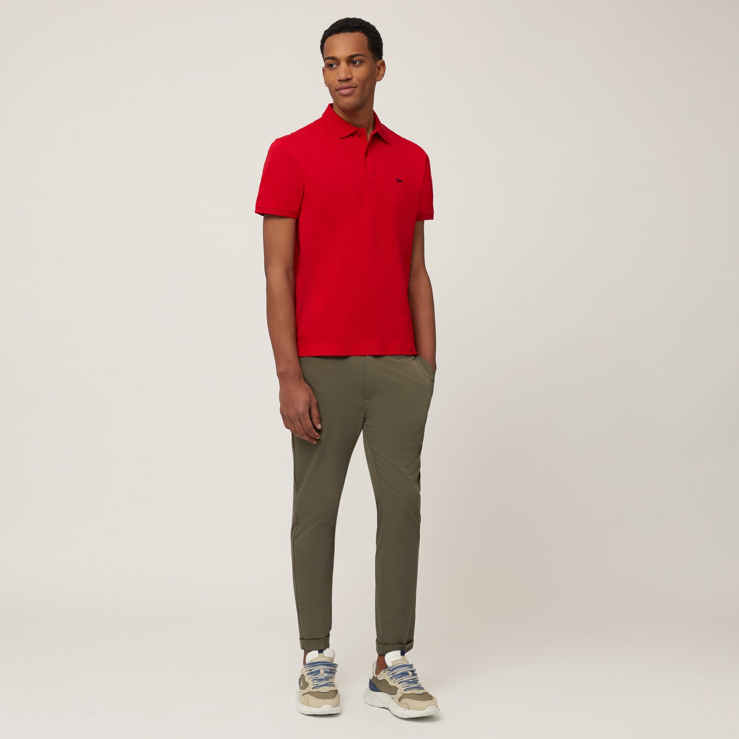 HARMONT&BLAINE
POLO IN COTONE CON BASSOTTO LRN033 020862