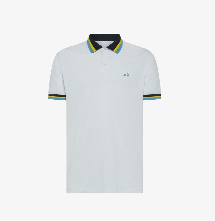 SUN68
POLO COLLAR MULTISTRIPES S/S A35117