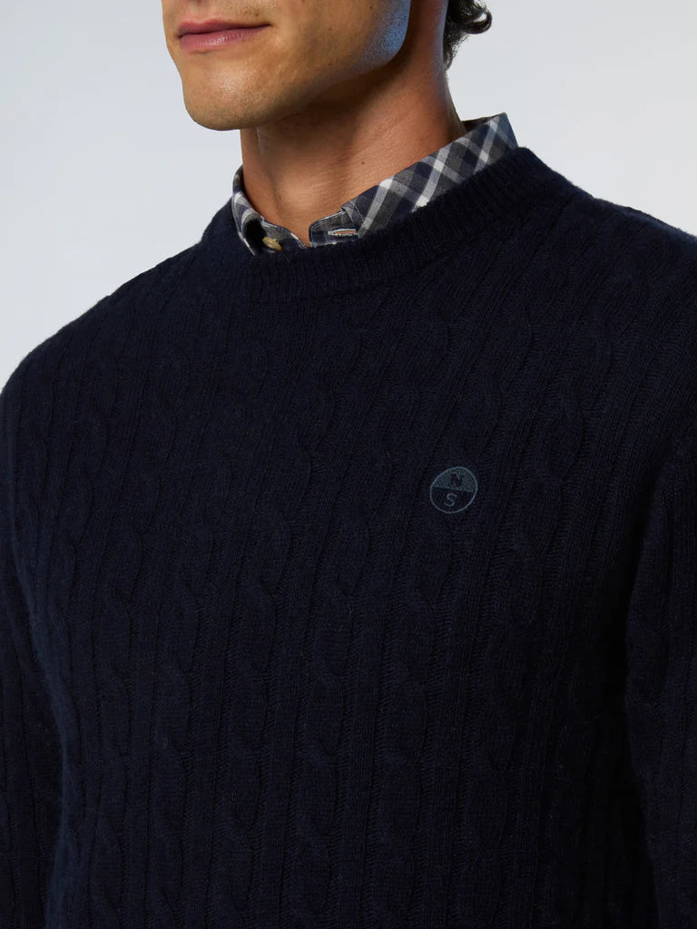 NORTH SAILS
MAGLIONE GIROCOLLO A TRECCE 699145-000
