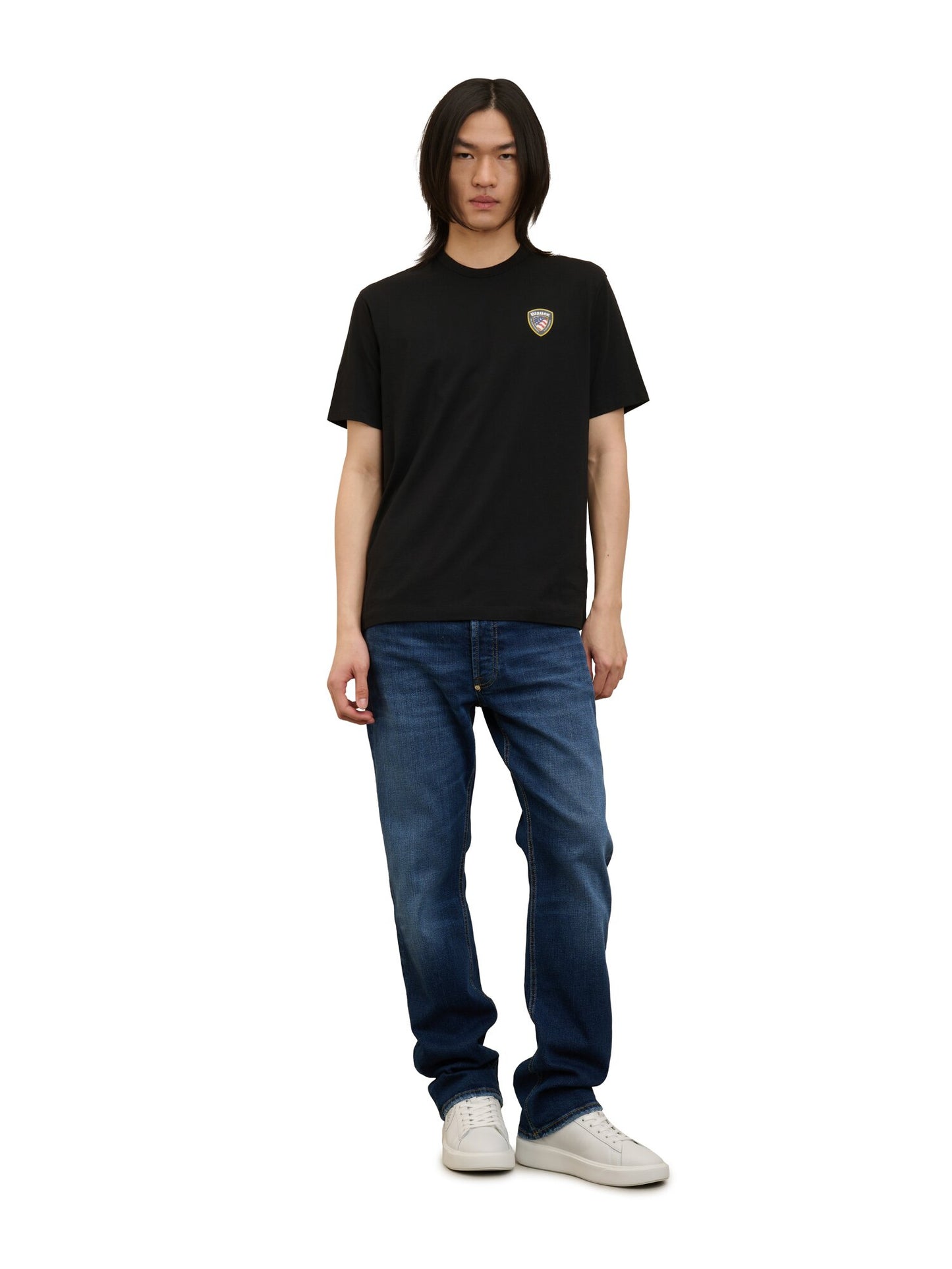 BLAUER
T-SHIRT LOGO GOMMATO FAXON 25SBLUH02194 004547