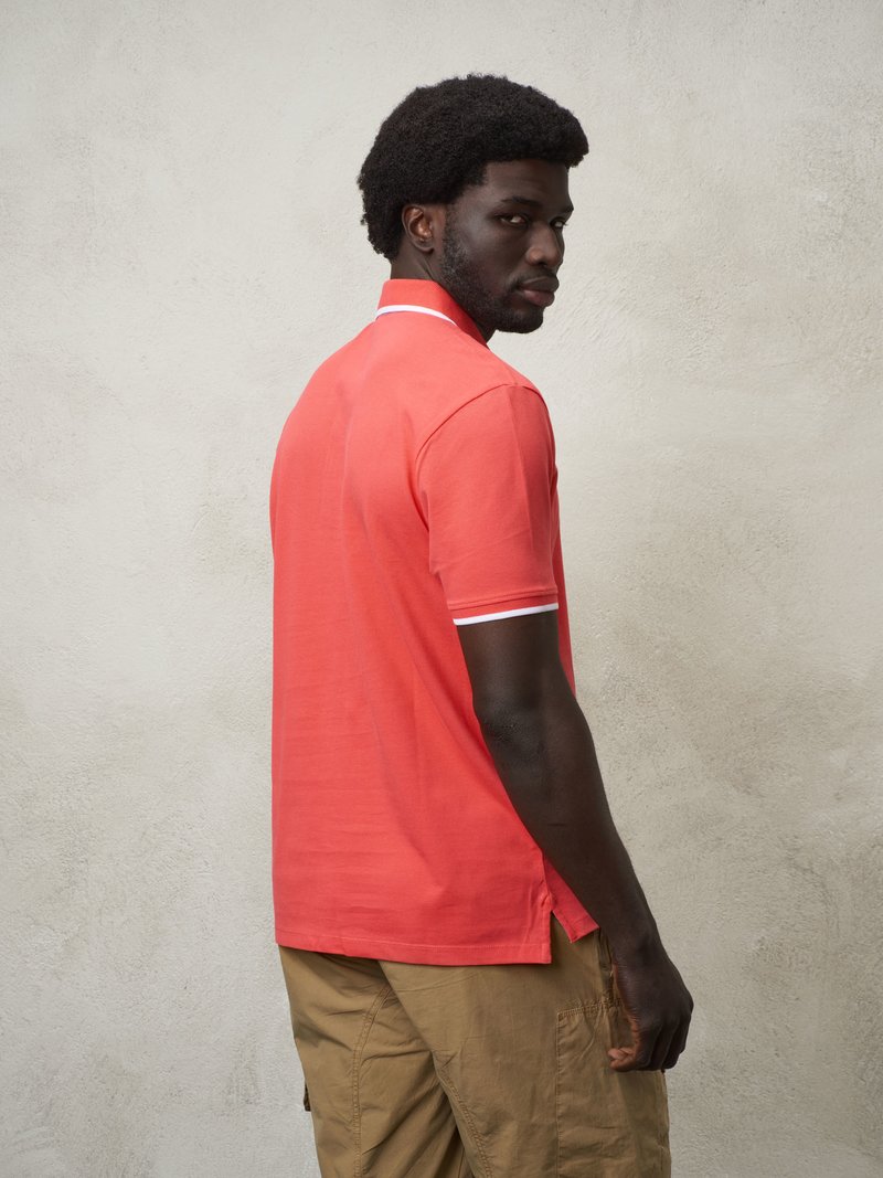 BLAUER
POLO CON INSERTI IN CHAMBRAY 24SBLUT02205 006817