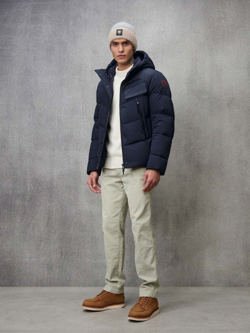 BLAUER
PIUMINO IN NYLON E TASLAN FINCH 24WBLUC03340 006996