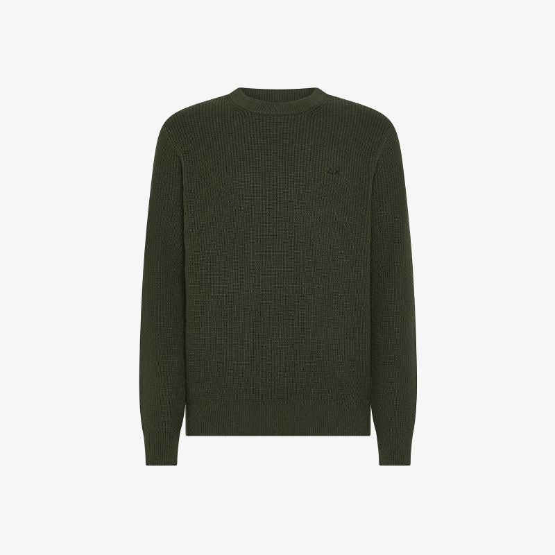 SUN68
MAGLIA GIROCOLLO IN LANA E CASHMERE A COSTE K45133