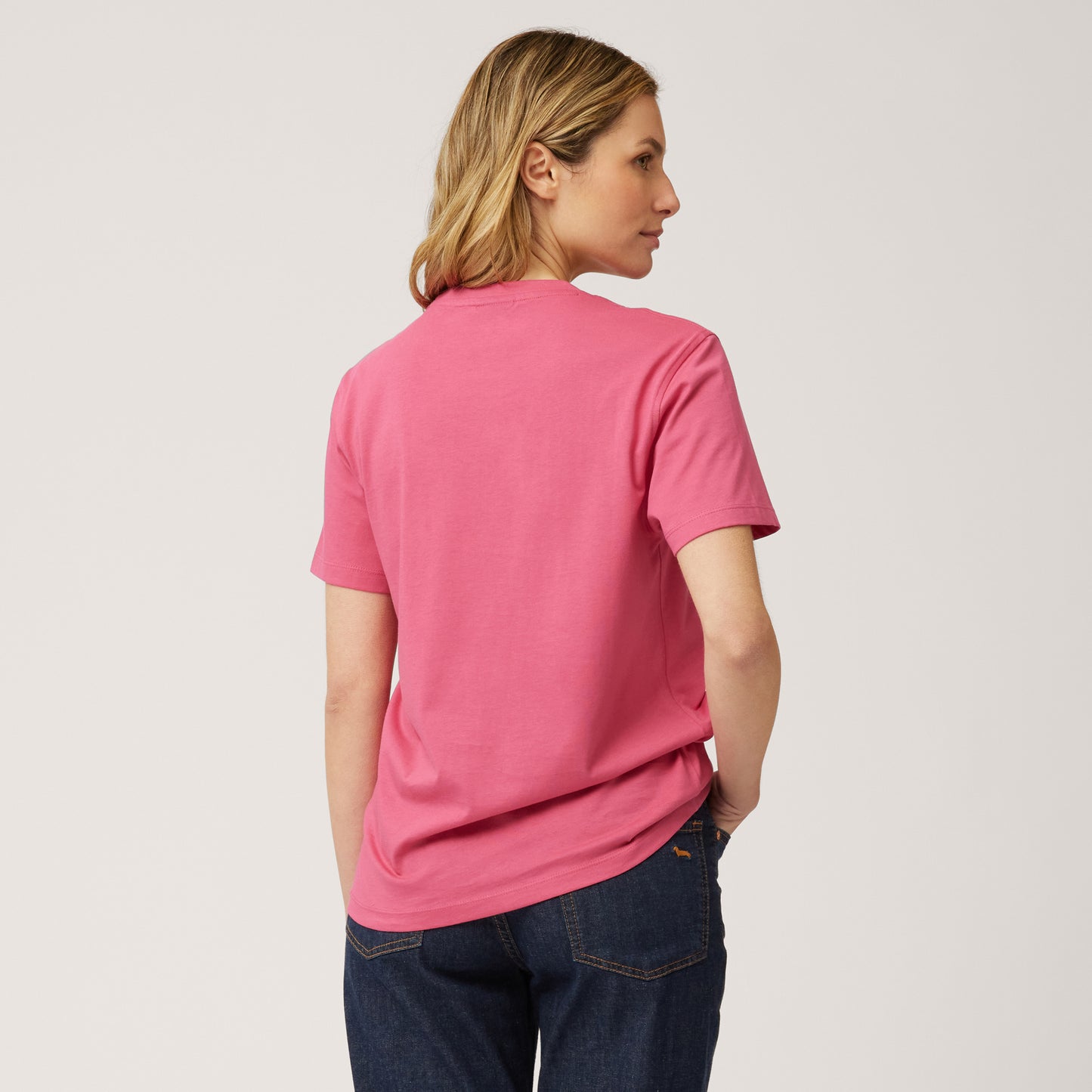 HARMONT&BLAINE
T-SHIRT CON RICAMO BASSOTTO I0ND92 021055