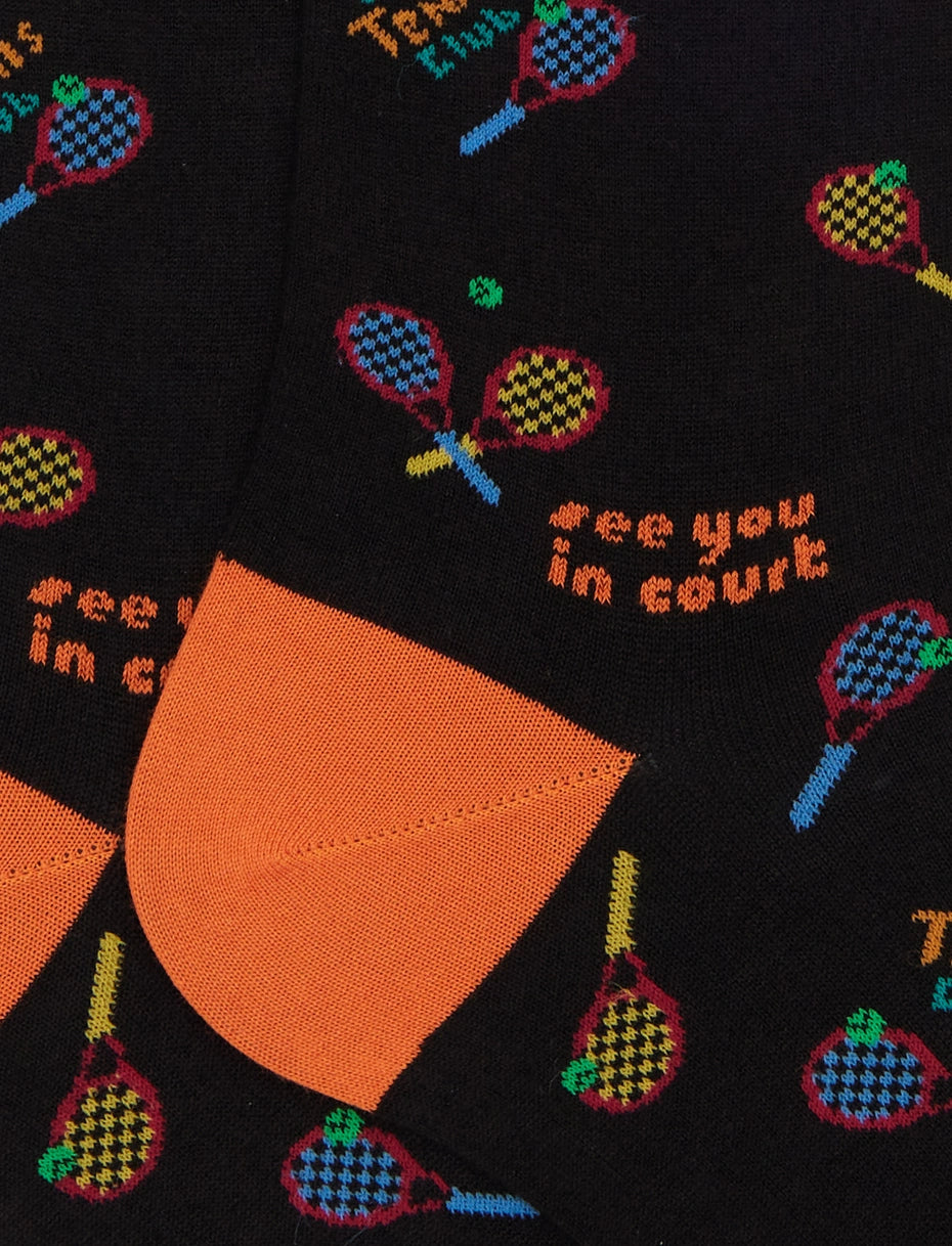 GALLO
CALZE LUNGHE UOMO IN COTONE FANTASIA TENNIS AP516246