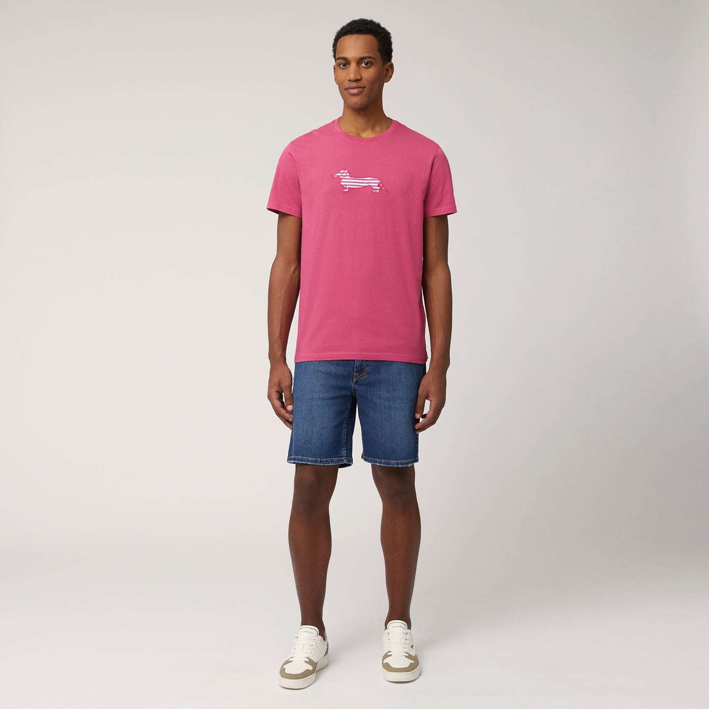 HARMONT&BLAINE
T-SHIRT SORBETTO CON BASSOTTO IRN003 021055R