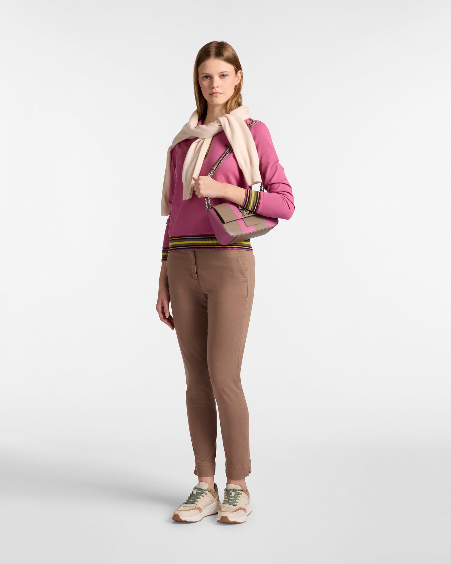 HARMONT&BLAINE
PANTALONI IN GABARDINE STRETCH WSPDA2 052949