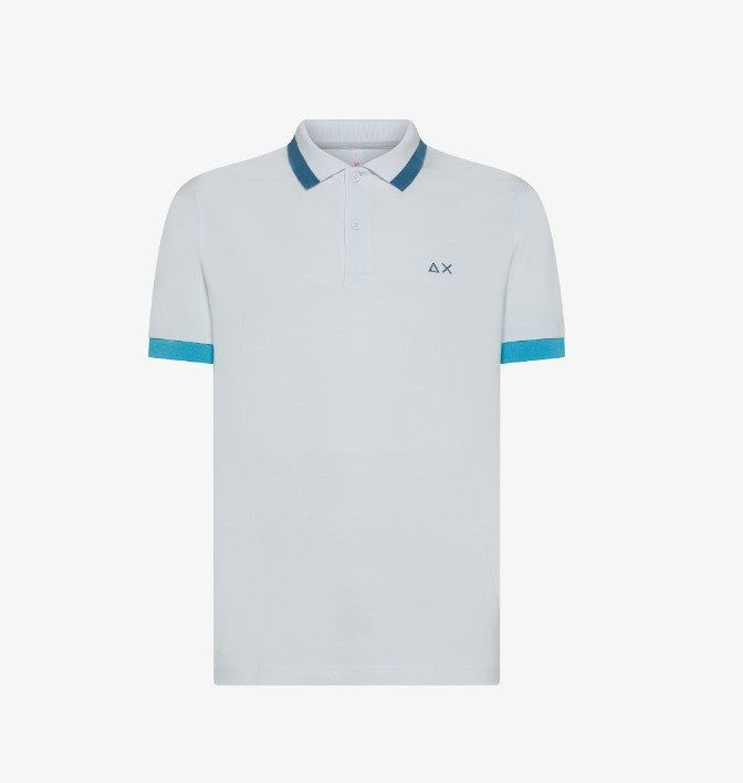SUN68
POLO BIG STRIPES ON COLLAR S/S A35112