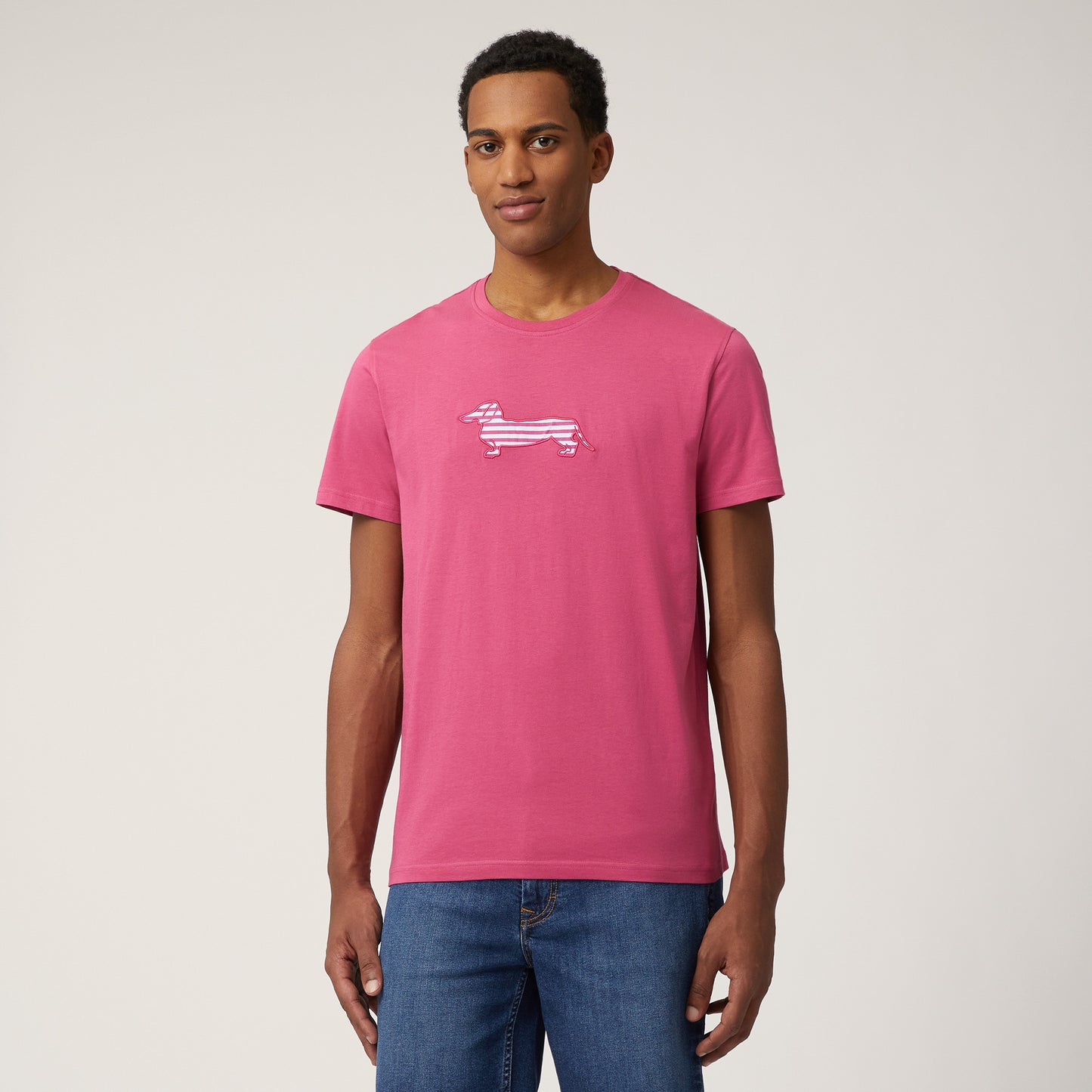 HARMONT&BLAINE
T-SHIRT SORBETTO CON BASSOTTO IRN003 021055R
