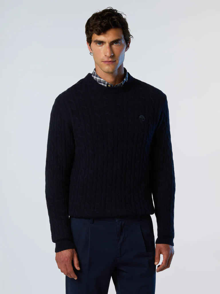 NORTH SAILS
MAGLIONE GIROCOLLO A TRECCE 699145-000