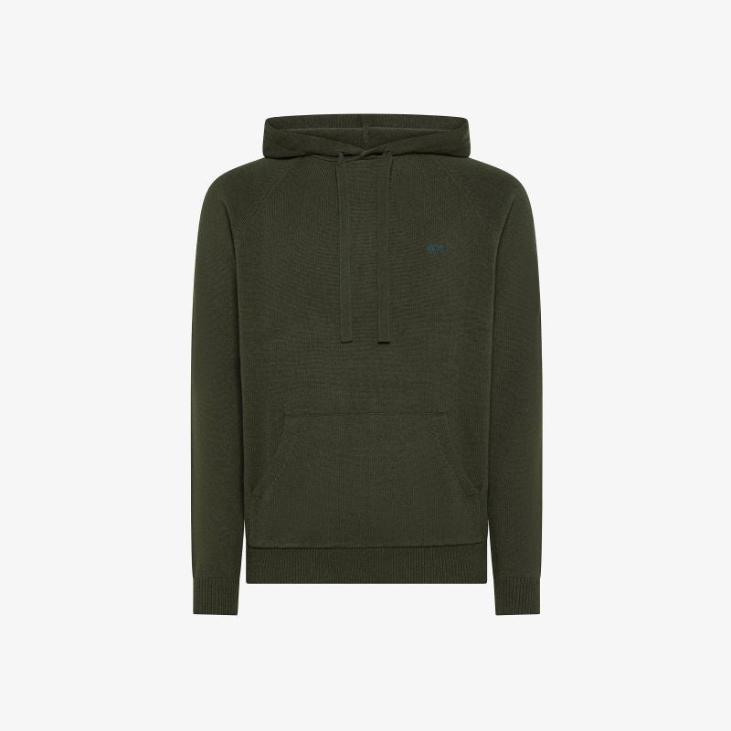 SUN68
MAGLIA IN MISTO CASHMERE CON CAPPUCCIO K45113