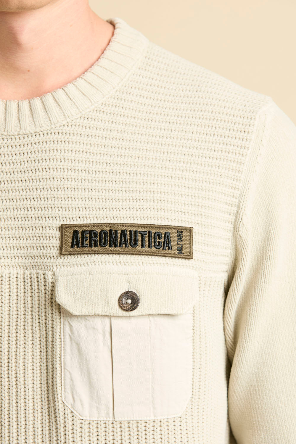 AERONAUTICA MILITARE
MAGLIA GIROCOLLO CINIGLIA CON TASCHINO MA1573UL00539