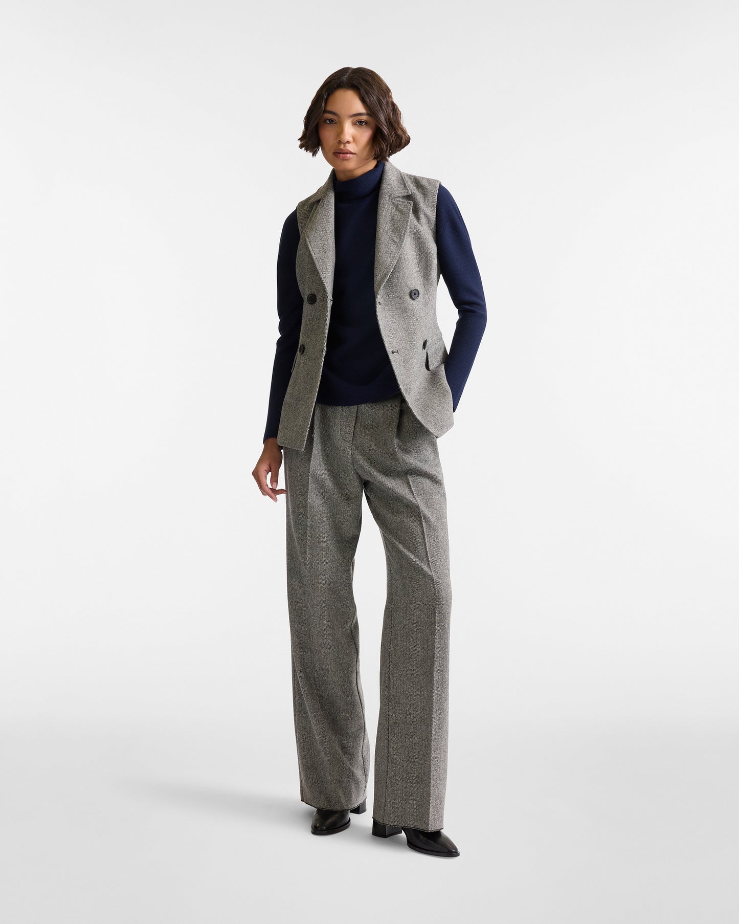 HARMONT&BLAINE
MAGLIA IN LANA COLLO A LUPETTO H0PD69 031064