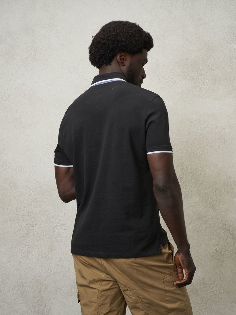 BLAUER
POLO CON INSERTI IN CHAMBRAY 24SBLUT02205 006817