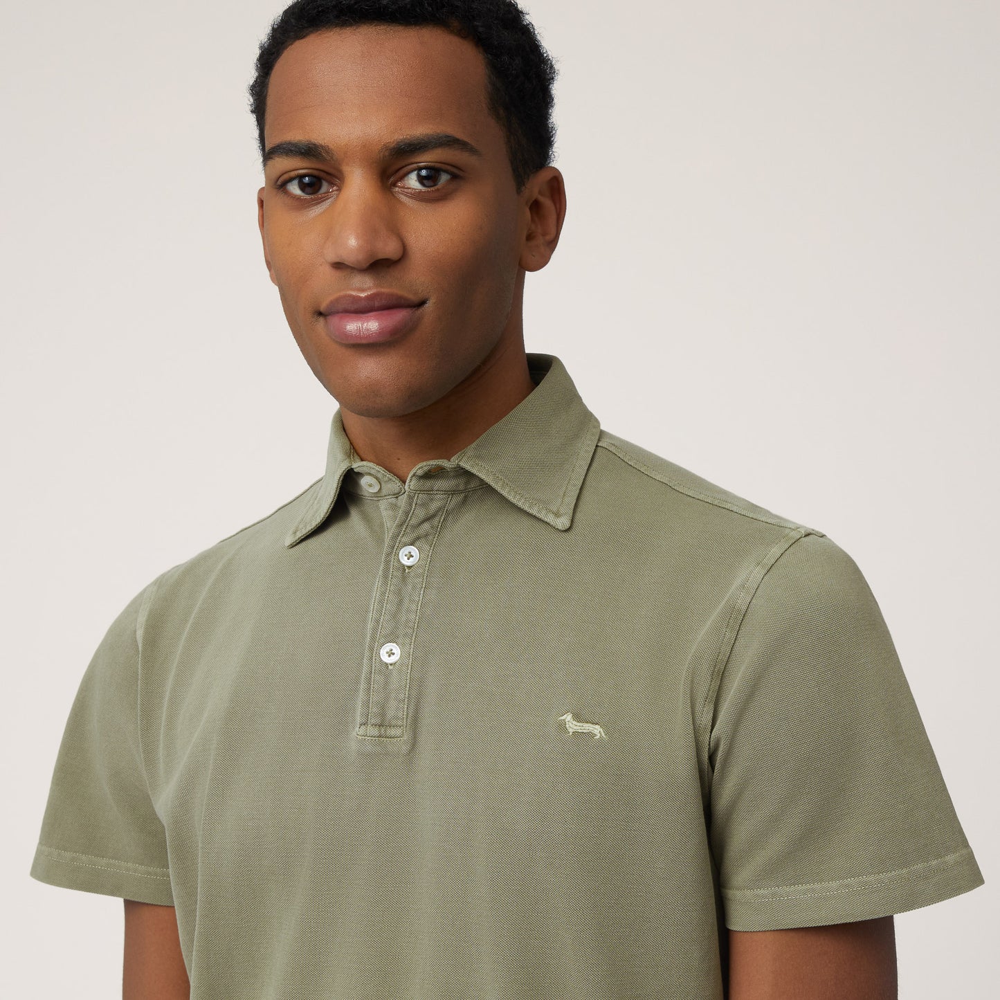 HARMONT&BLAINE
POLO IN COTONE TINTO IN CAPO LRN415 021802