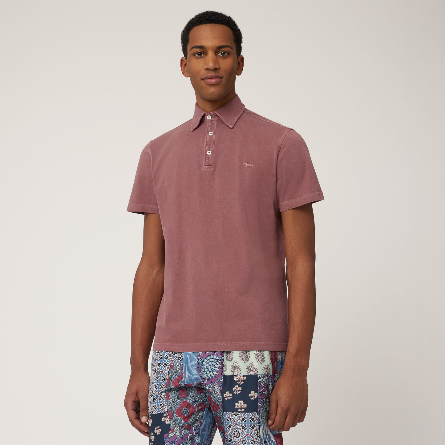 HARMONT&BLAINE
POLO IN COTONE TINTO IN CAPO LRN415 021802