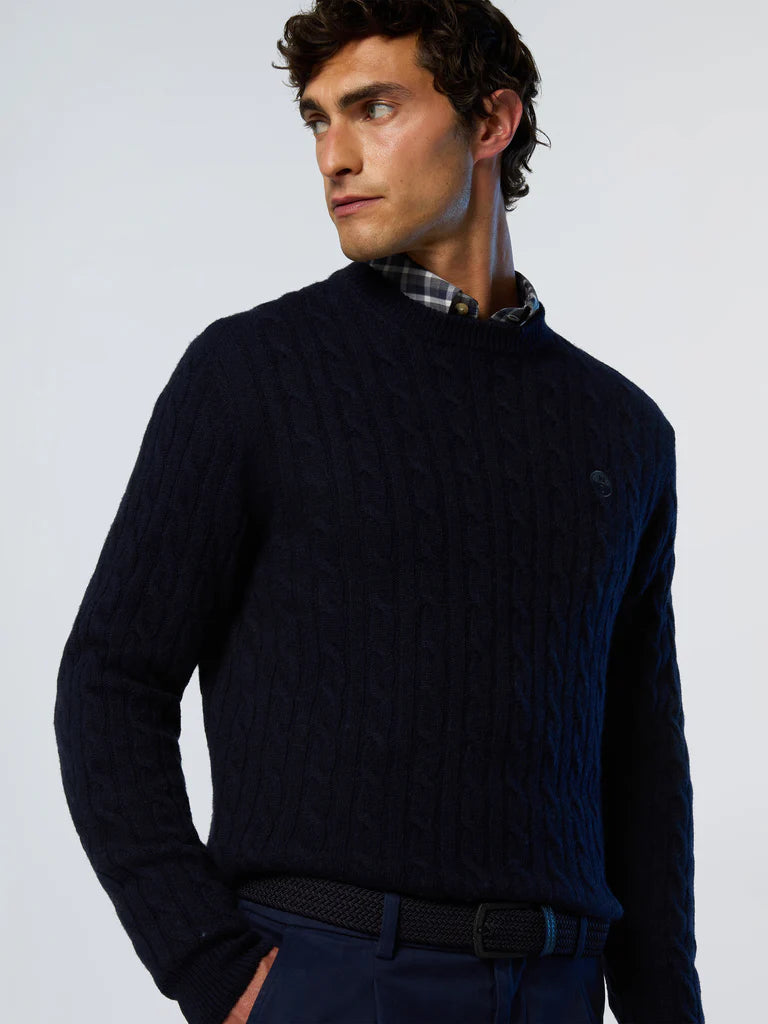 NORTH SAILS
MAGLIONE GIROCOLLO A TRECCE 699145-000