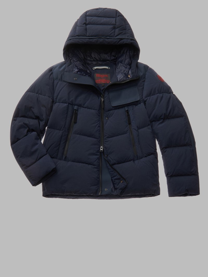 BLAUER
PIUMINO IN NYLON E TASLAN FINCH 24WBLUC03340 006996