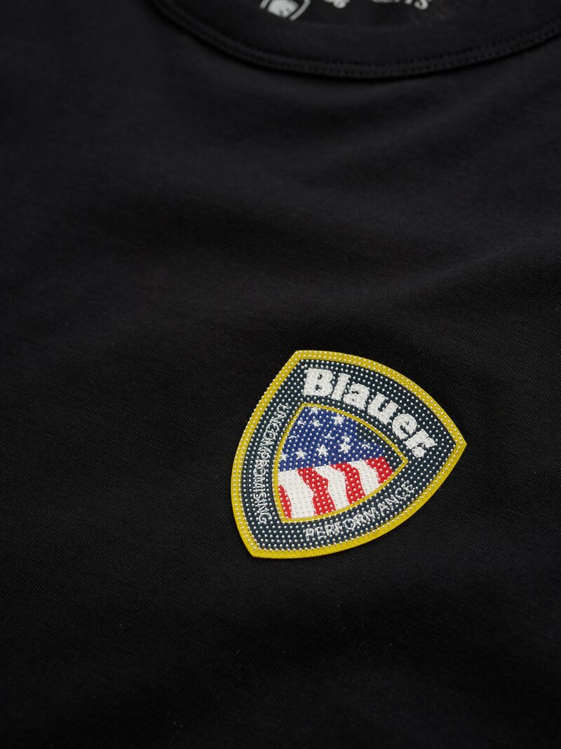 BLAUER
T-SHIRT LOGO GOMMATO FAXON 25SBLUH02194 004547
