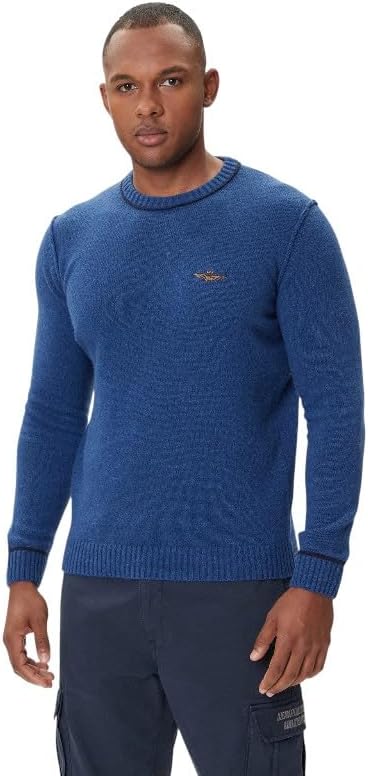 AERONAUTICA MILITARE
MAGLIA GIROCOLLO IN LANA TINTO FILO MA1608UL00924