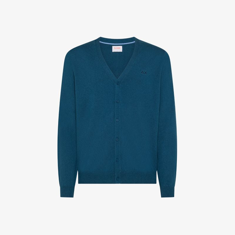 SUN68
CARDIGAN IN LANA E COTONE K45103