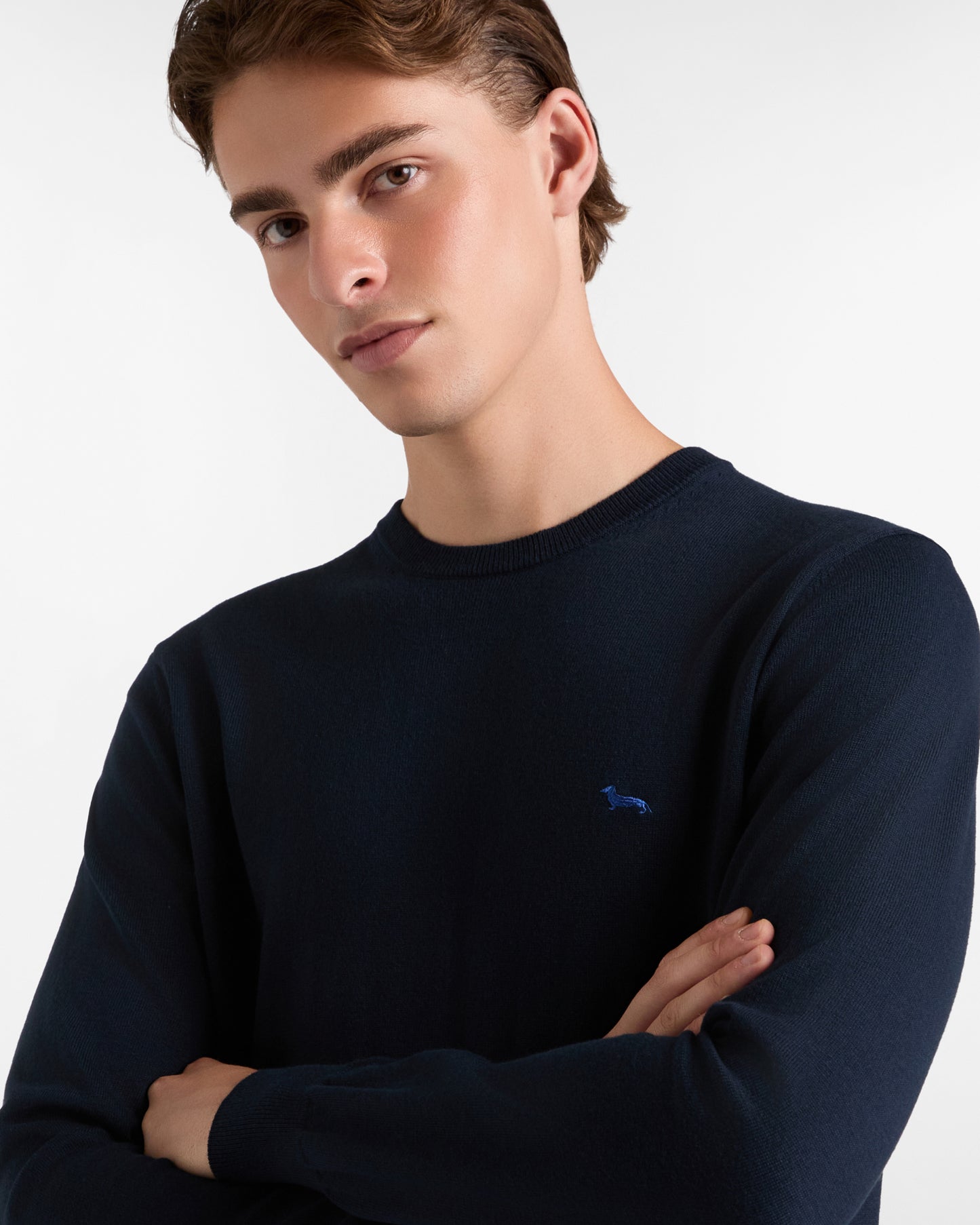 HARMONT&BLAINE
PULLOVER IN LANA E COTONE HRP012 030788