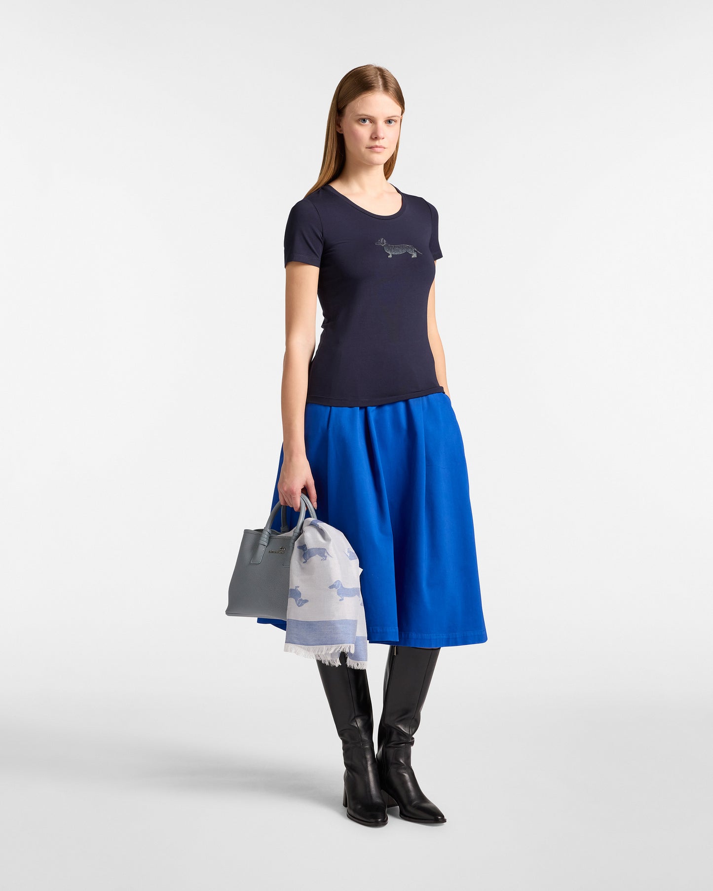 HARMONT&BLAINE
T-SHIRT CON BASSOTTO STRASS IMPD91 021789