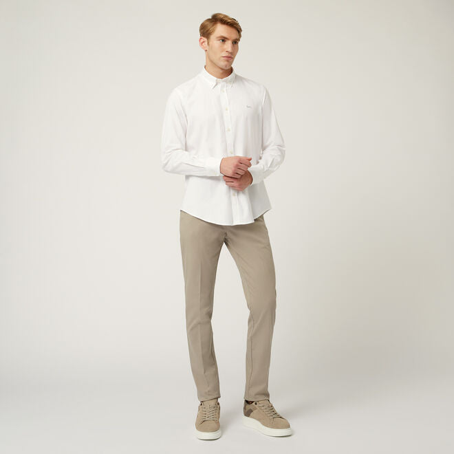 HARMONT&BLAINE
CAMICIA ESSENTIALS IN COTONE TINTA UNITA CR1043 N11760M