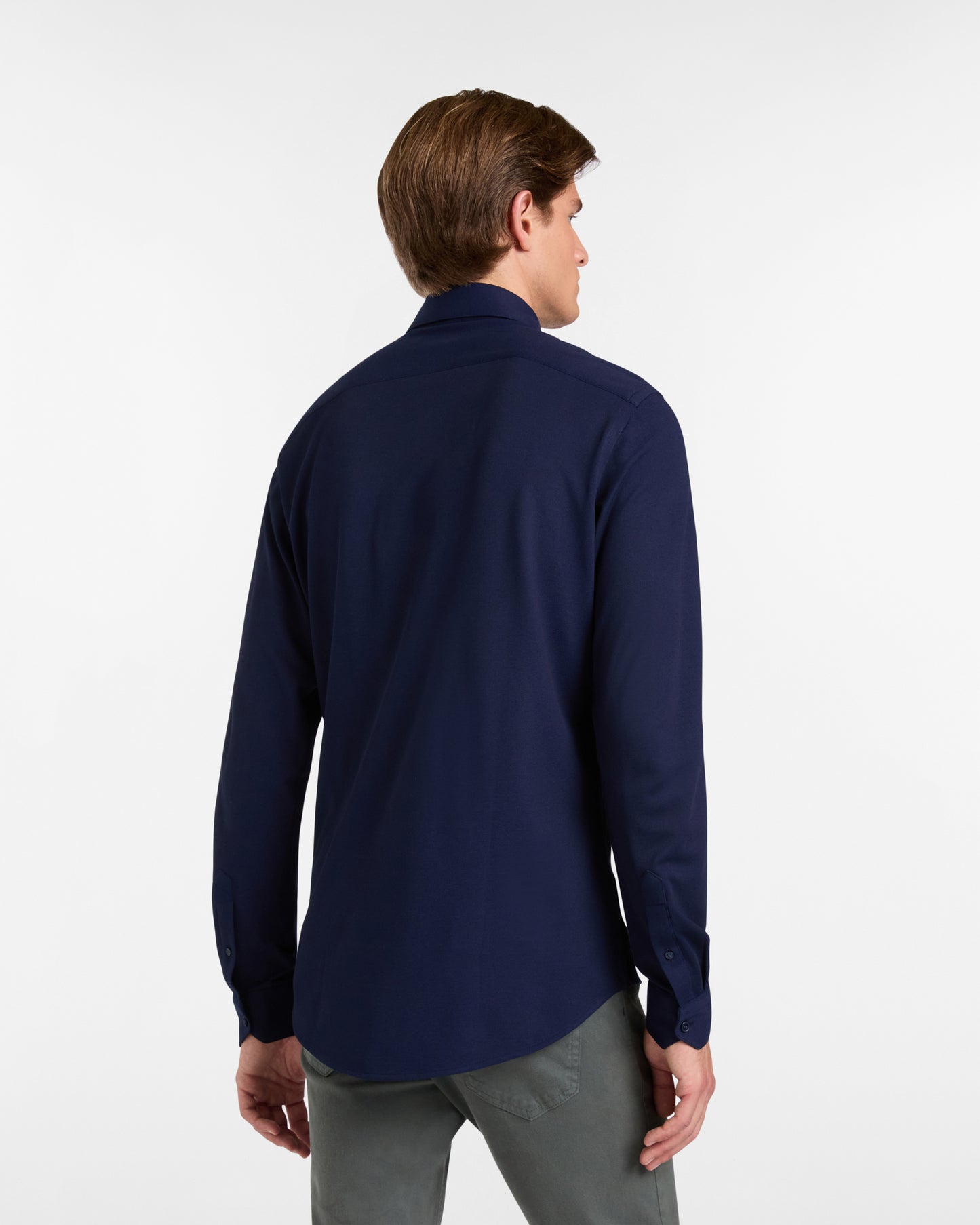 HARMONT&BLAINE
CAMICIA IN JERSEY TINTA UNITA CNP001 013471I