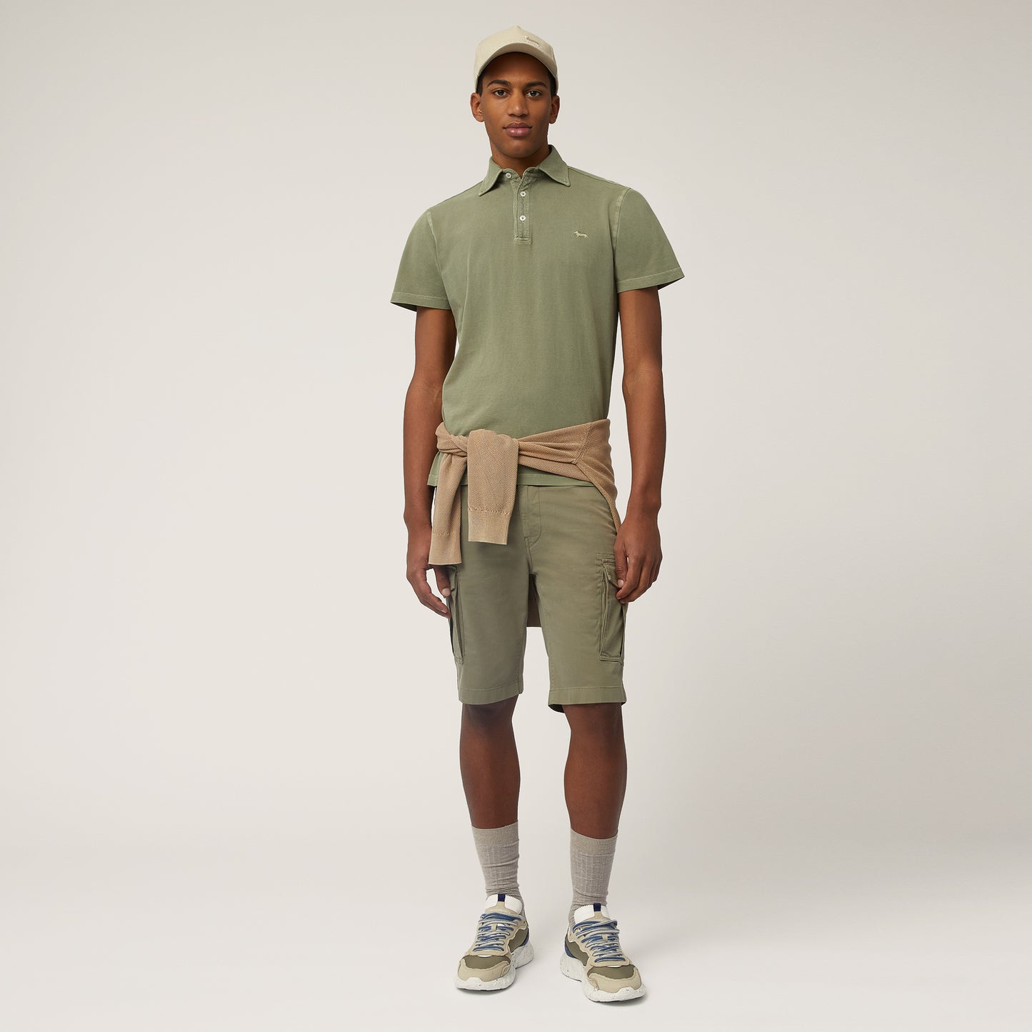 HARMONT&BLAINE
POLO IN COTONE TINTO IN CAPO LRN415 021802