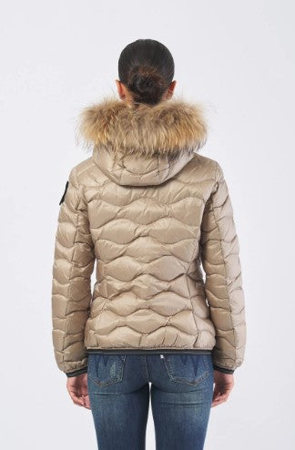 BLAUER
PIUMINO CON BORDO IN PELLICCIA ALDIE 25WBLDC03096 006047