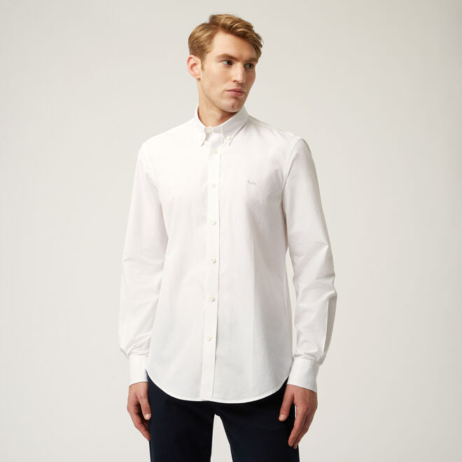 HARMONT&BLAINE
CAMICIA ESSENTIALS IN COTONE TINTA UNITA CR1043 N11759M