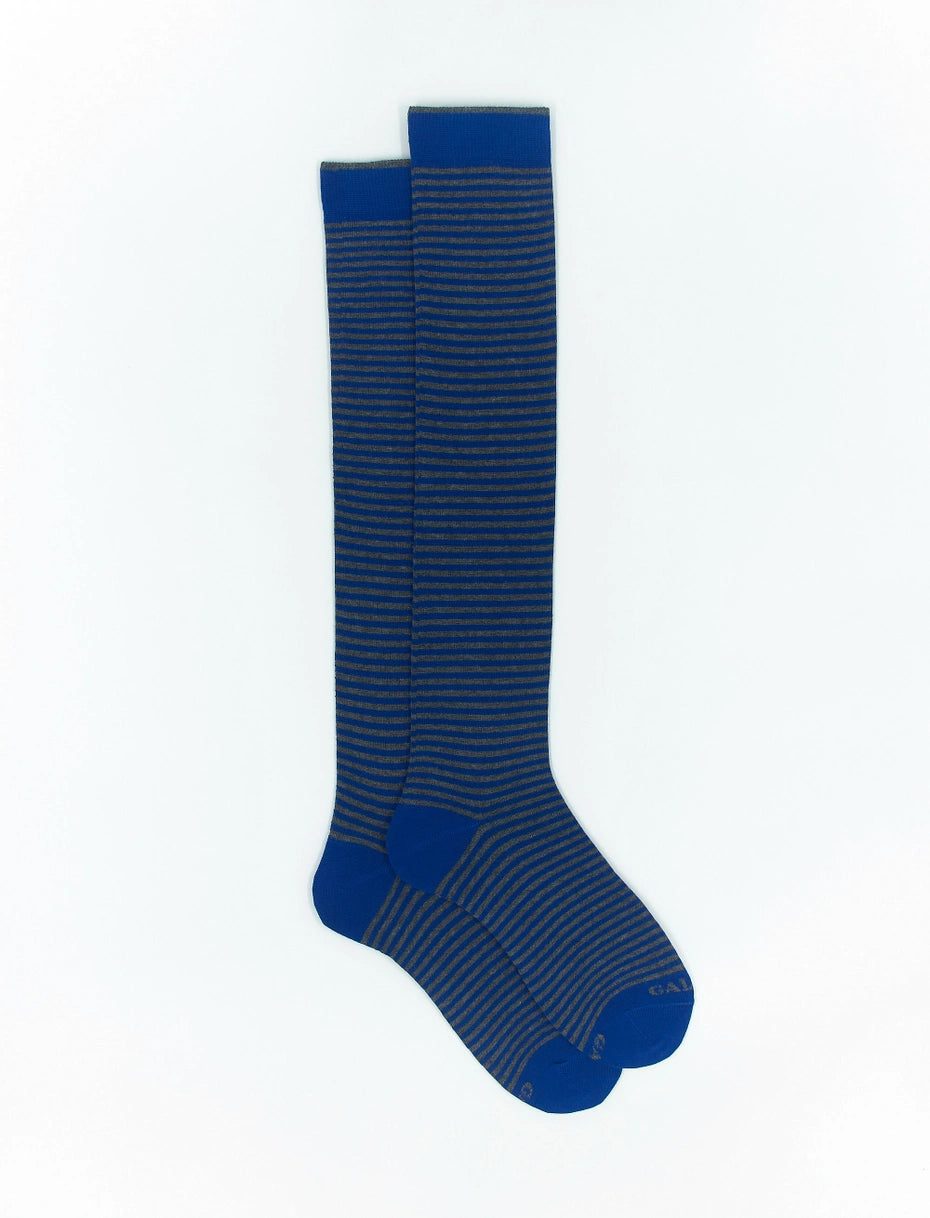 GALLO
CALZE LUNGHE UOMO IN COTONE RIGHE WINDSOR AP102901