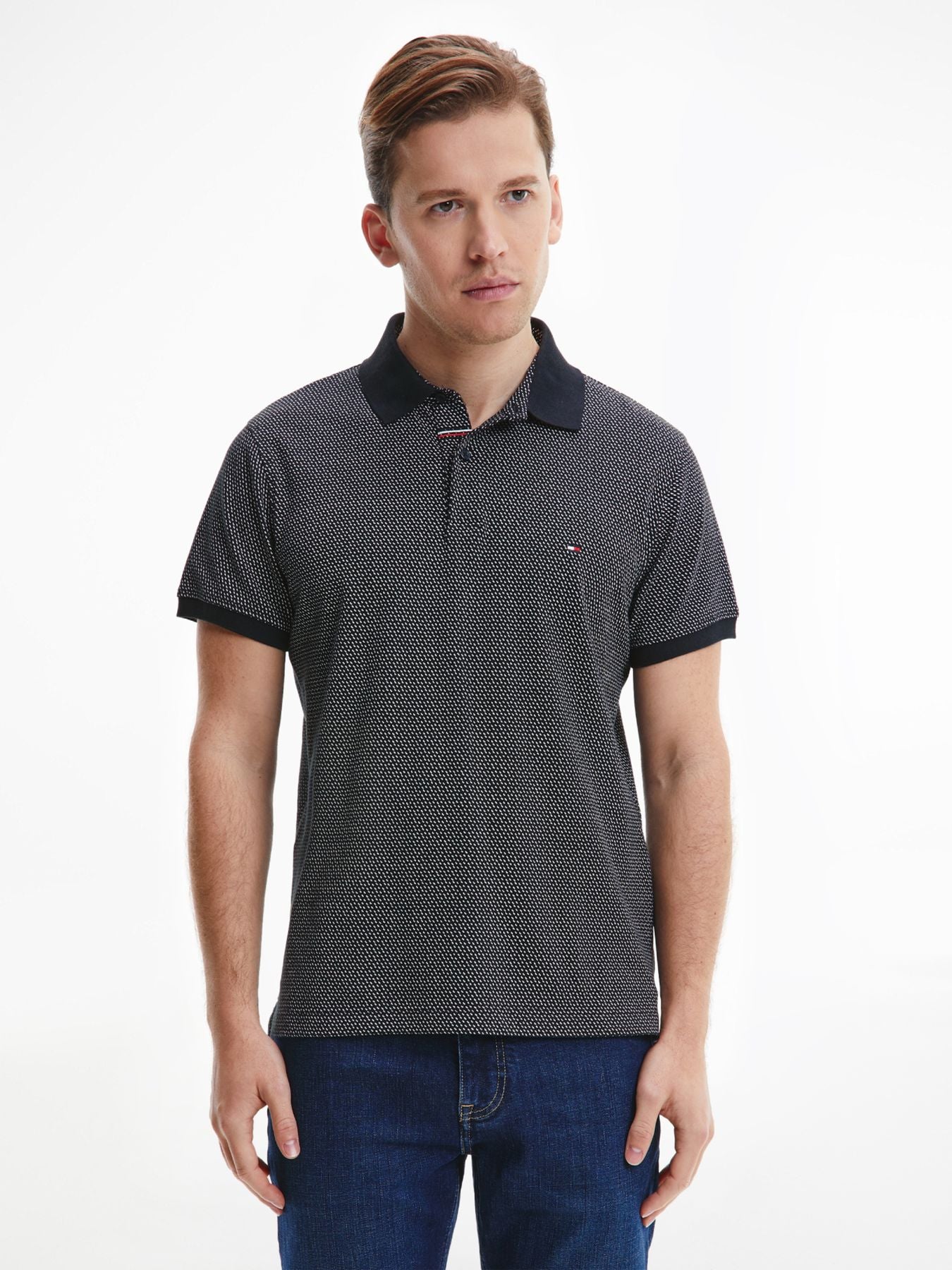 Tommy Hilfiger
Polo in micro fantasia slim MW0MW25131