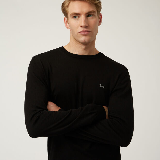 HARMONT&BLAINE
MAGLIA ESSENTIALS IN COTONE E CASHMERE HR1249 N30744