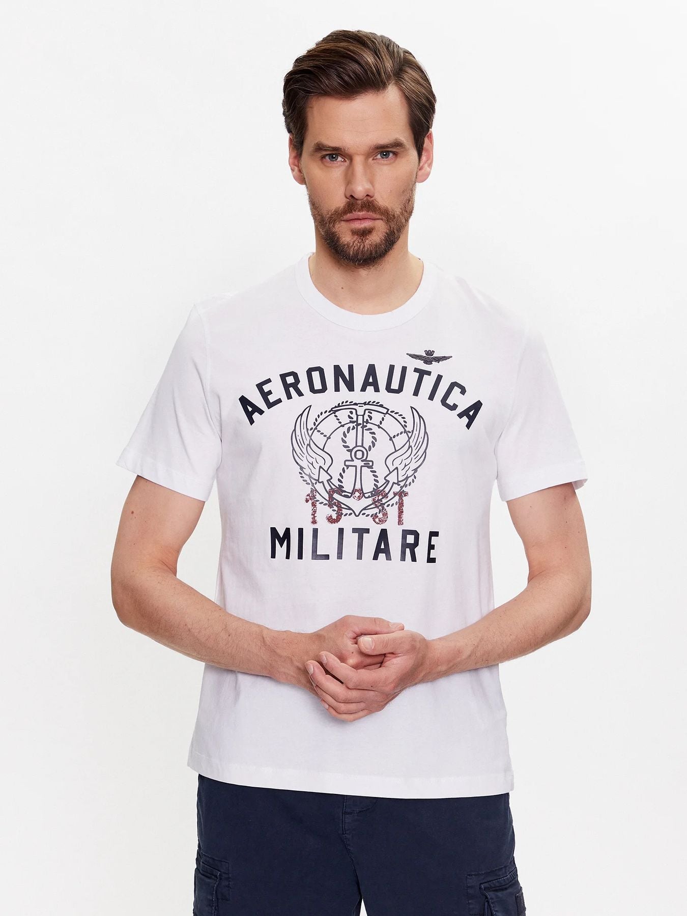 AERONAUTICA MILITARE
T-SHIRT MANICA CORTA 15° STORMO 231TS2095J597