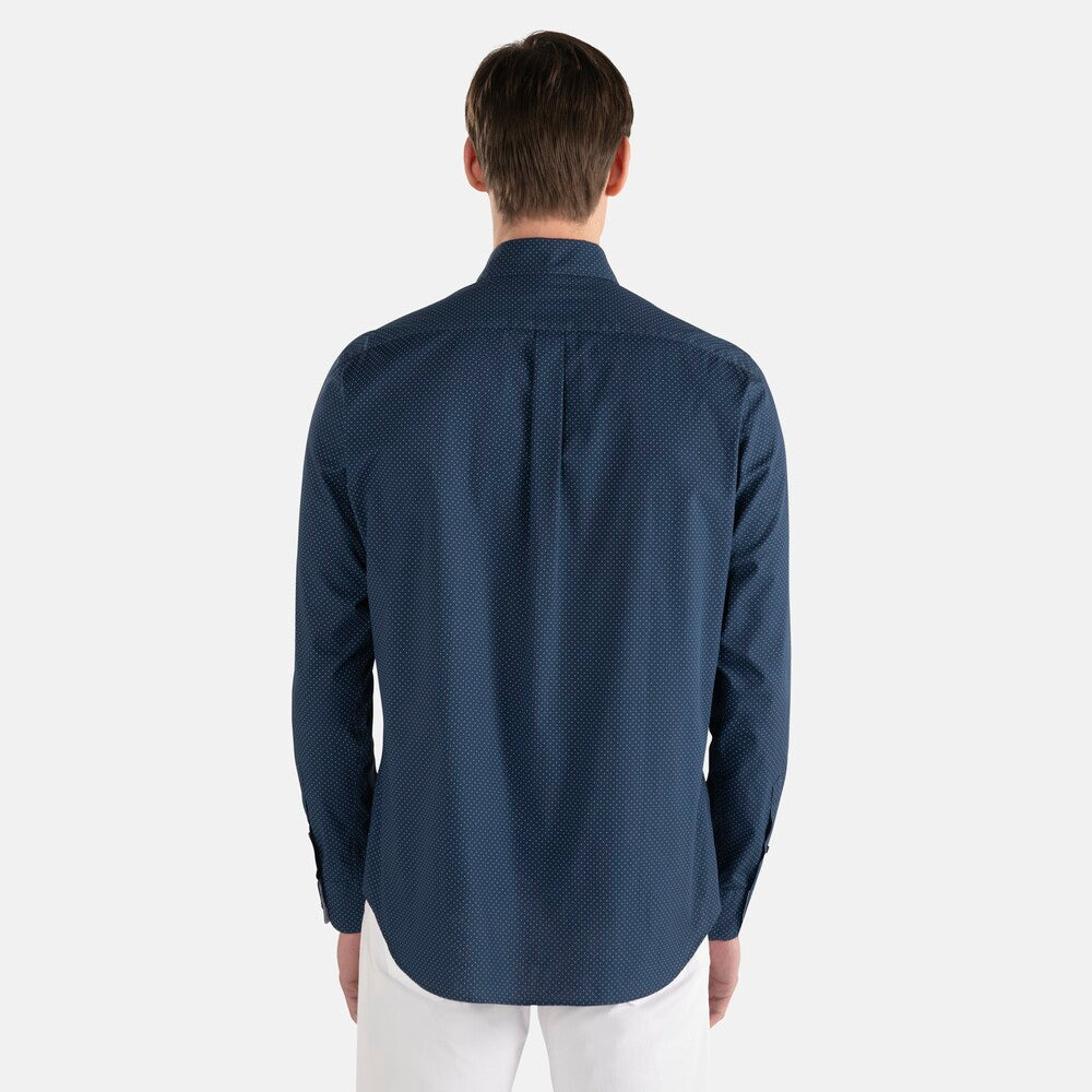 HARMONT&BLAINE
CAMICIA IN COTONE CON MICRO POIS CRF026 010739M