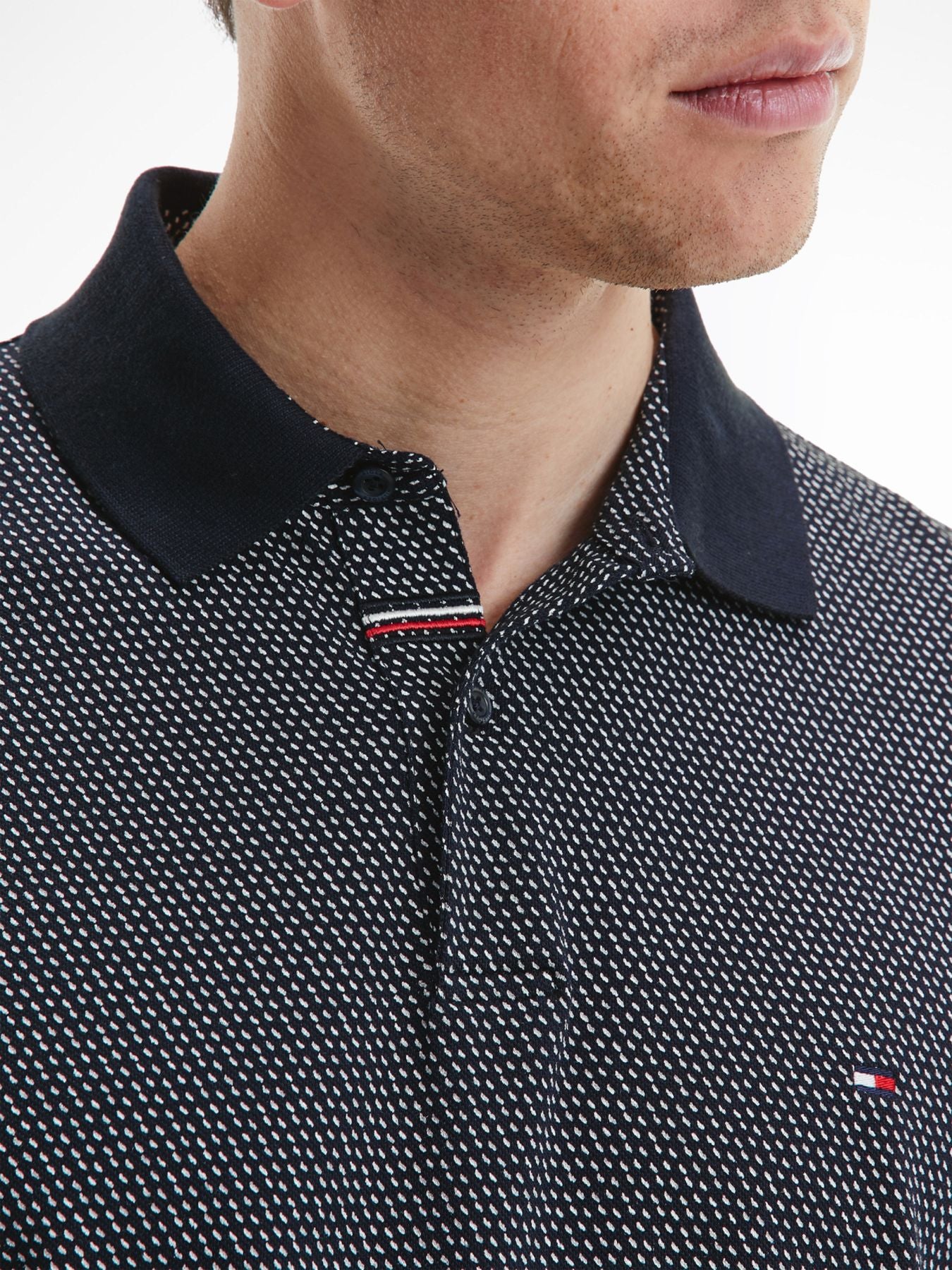 Tommy Hilfiger
Polo in micro fantasia slim MW0MW25131