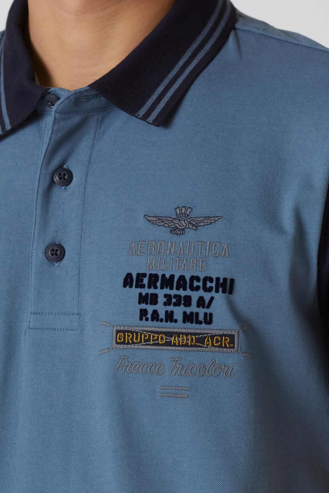 AERONAUTICA MILITARE
POLO PAN CON STAMPA SUL SOTTO COLLO 231PO1686P173
