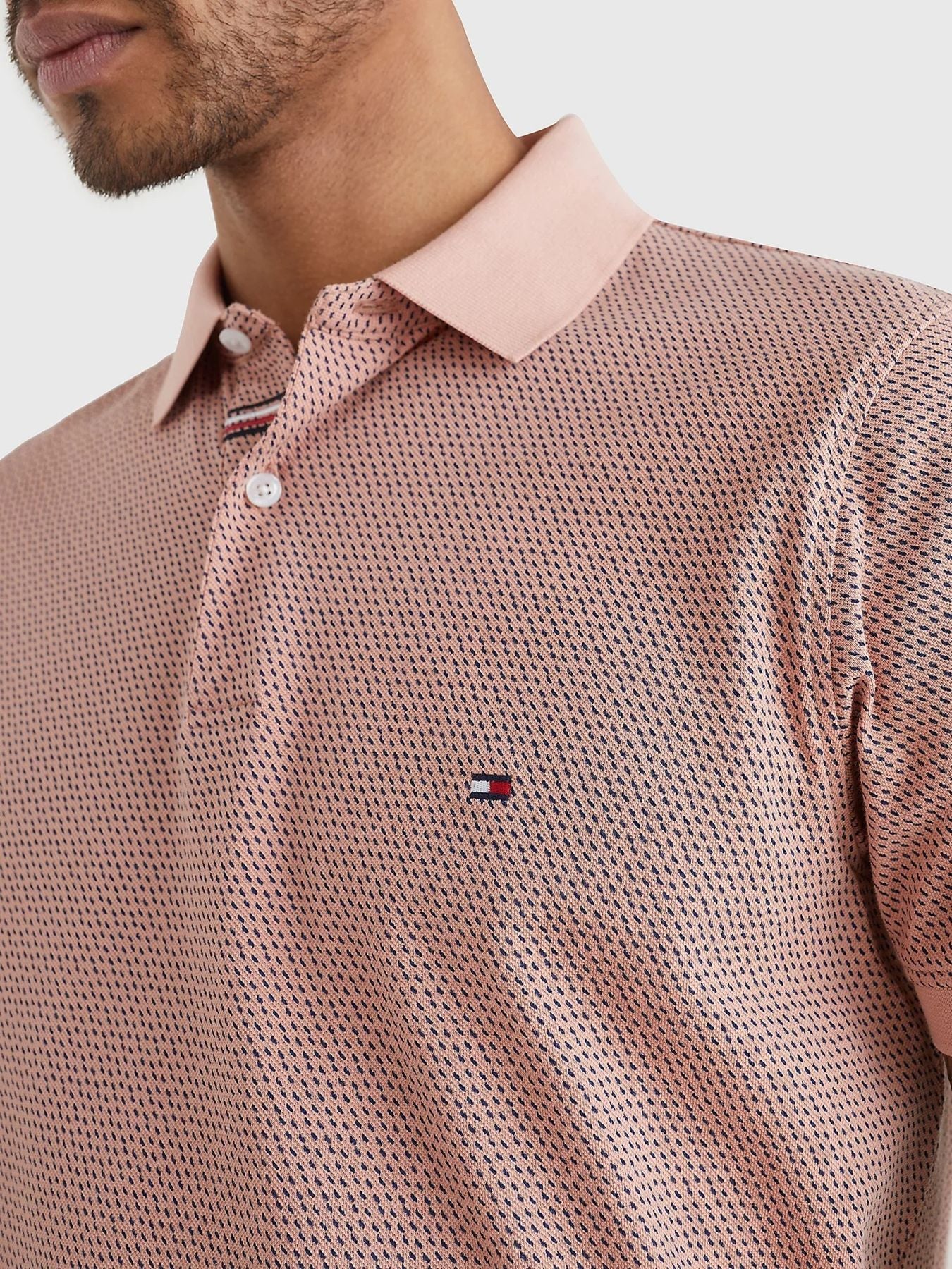 Tommy Hilfiger
Polo in micro fantasia slim MW0MW25131