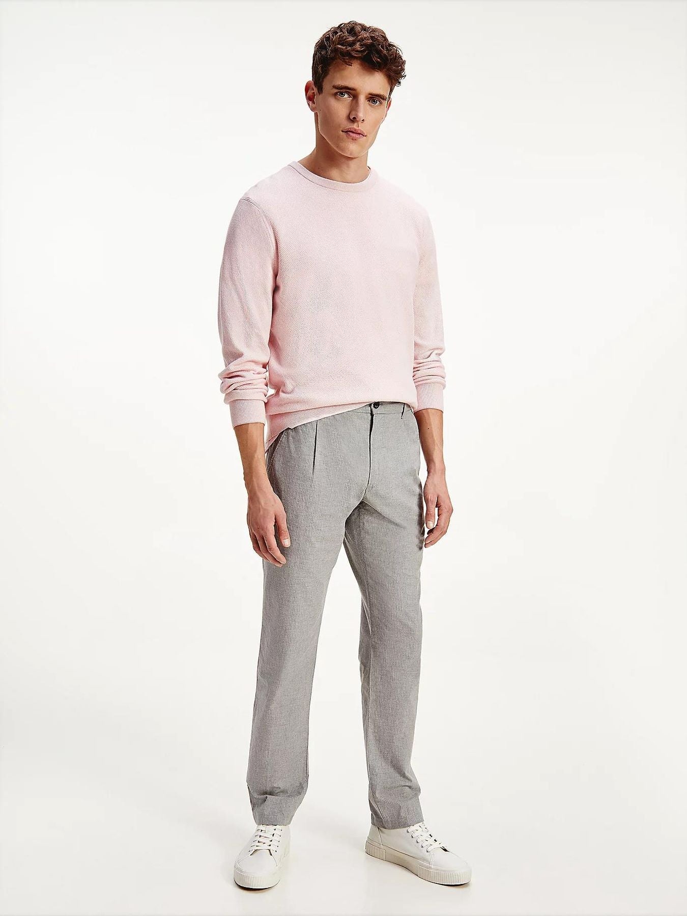 Tommy Hilfiger
Pantaloni dritti gessati denton MW0MW17915