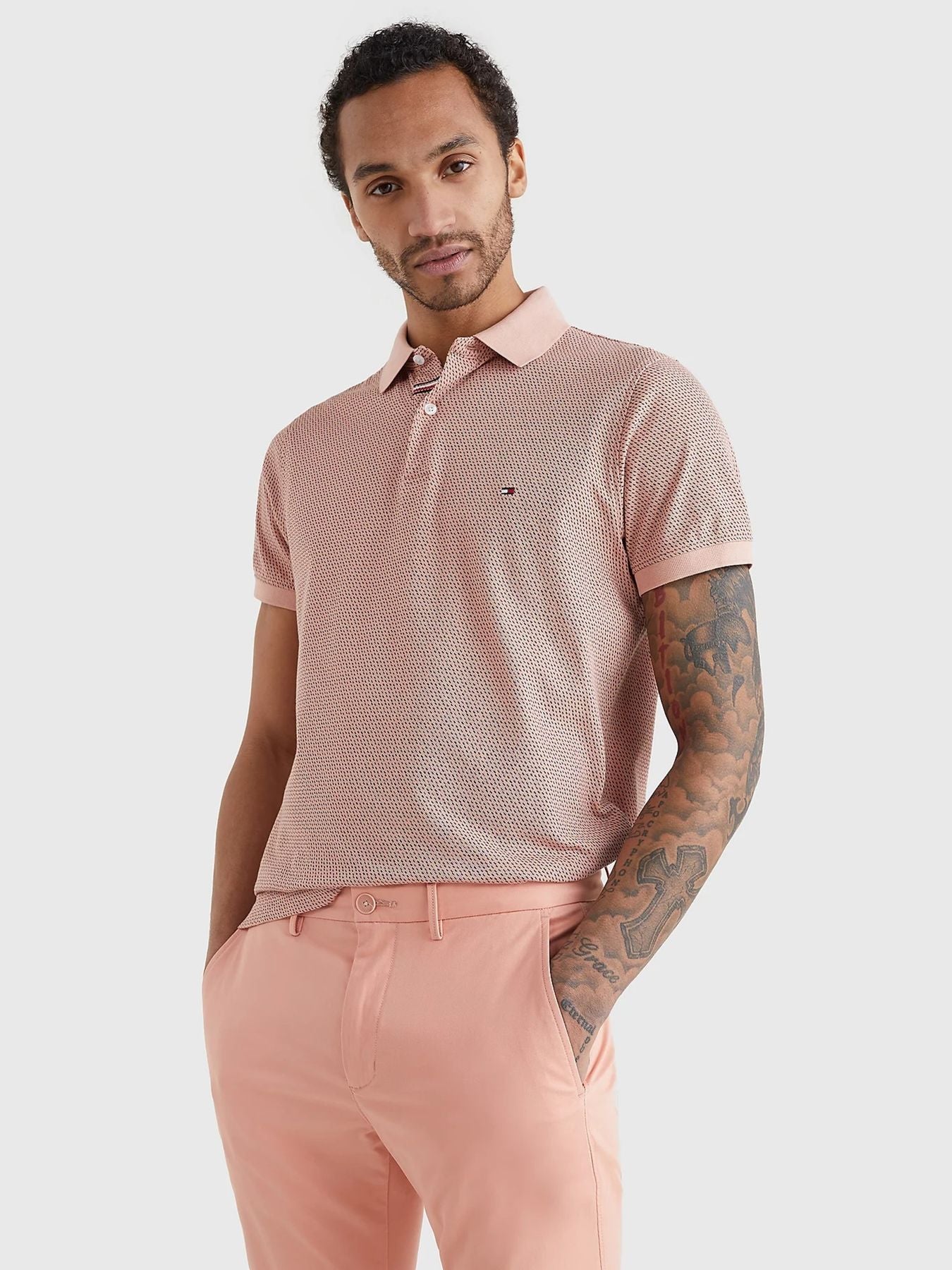 Tommy Hilfiger
Polo in micro fantasia slim MW0MW25131