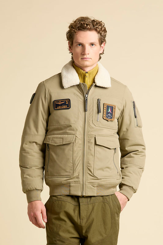 AERONAUTICA MILITARE
ICONICA GIACCA PILOT COLLO REMOVIBILE AB3024UCT03151