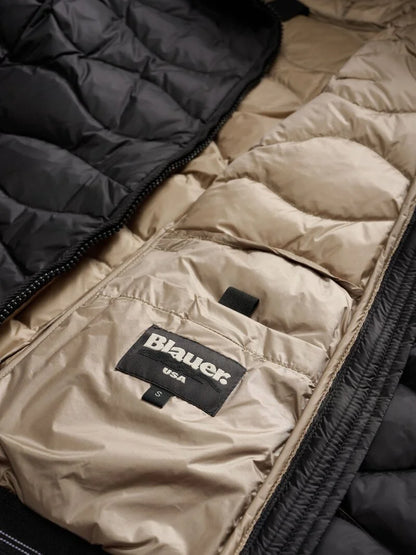 BLAUER
PIUMINO CON BORDO IN PELLICCIA ALDIE 25WBLDC03096 006047
