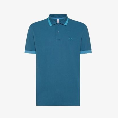 SUN68
POLO BIG STRIPES ON COLLAR S/S A35112