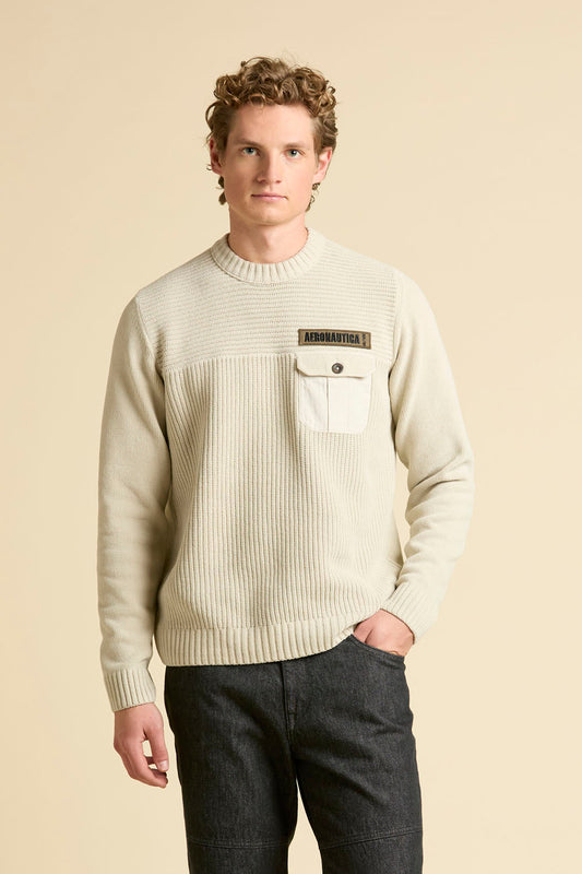 AERONAUTICA MILITARE
MAGLIA GIROCOLLO CINIGLIA CON TASCHINO MA1573UL00539