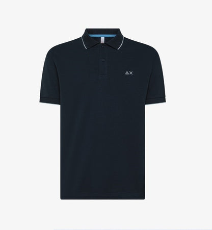 SUN68
POLO SMALL STRIPES ON COLLAR S/S A35110