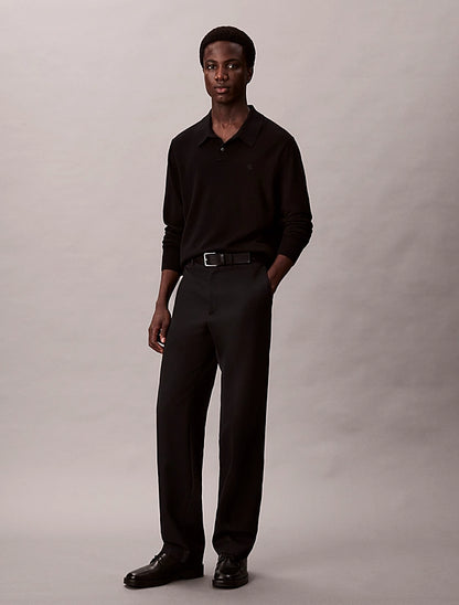 CALVIN KLEIN
MAGLIONE POLO IN LANA MERINO LV04LD319G