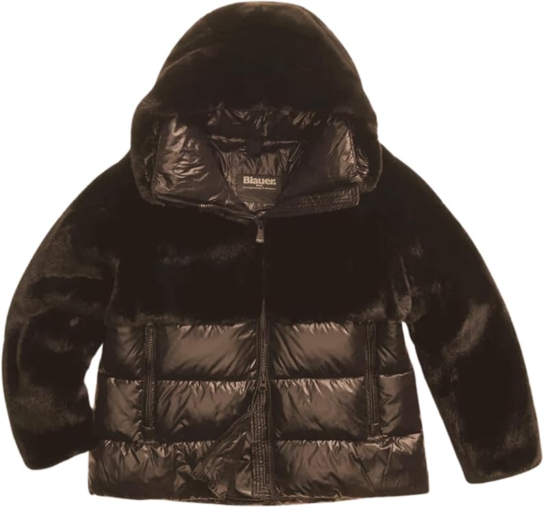 BLAUER
GIUBBETTO NYLON CON PELLICCIA ECO FANEVIL 25WBLDC02178 006646