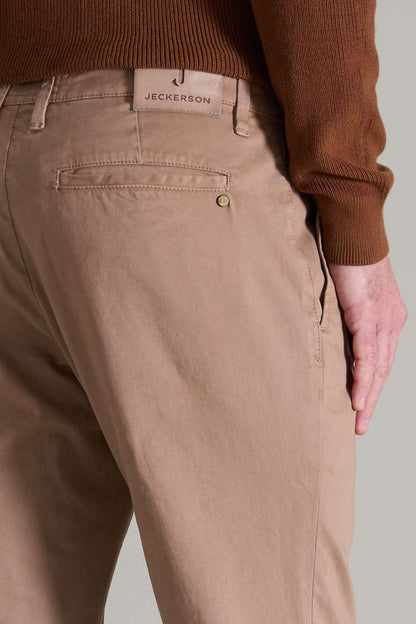 JECKERSON 
PANTALONE JACK - COTONE CHINO SLIM FIT JACK001CTCPTGABA012